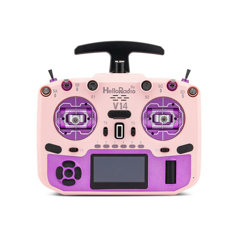 V14 MAX OLED 2,4GHz 4in1 LBT Radio (Multimode - M2) - Purple/Pink