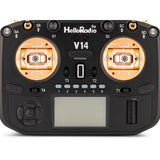 V14 MAX R9 OLED 2,4GHz 4in1 LBT Radio (Multimode - M2) - Black/gold