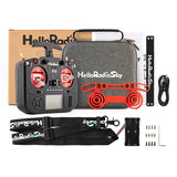 V14 MAX R9 OLED 2,4GHz 4in1 LBT Radio (Multimode - M2) - Black/Red