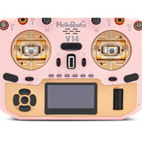V14 MAX R9 OLED 2,4GHz ELRS LBT Radio (Multimode - M2) - Gold/Pink