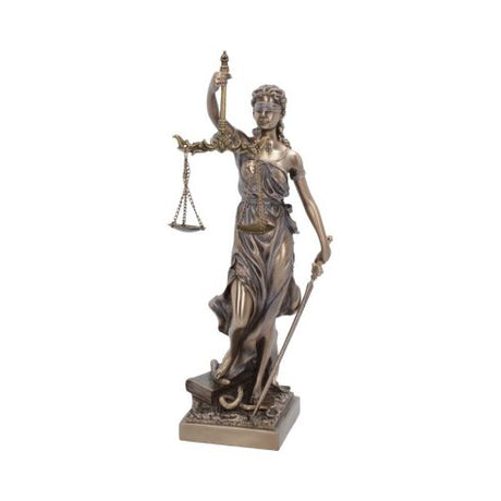 Bronzed La Justicia The Goddess Of Divine Justice 33cm – billede 2