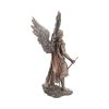 Bronzed Archangel Gabriel With Staff Religious Figurine 33.5cm – billede 5
