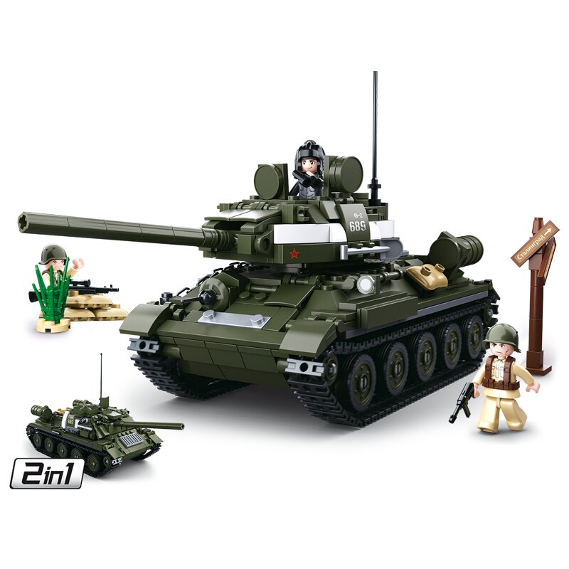 WWII -2in1 Russian Tank