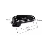X6S Servo Horn Offset Black (25 Teeth)