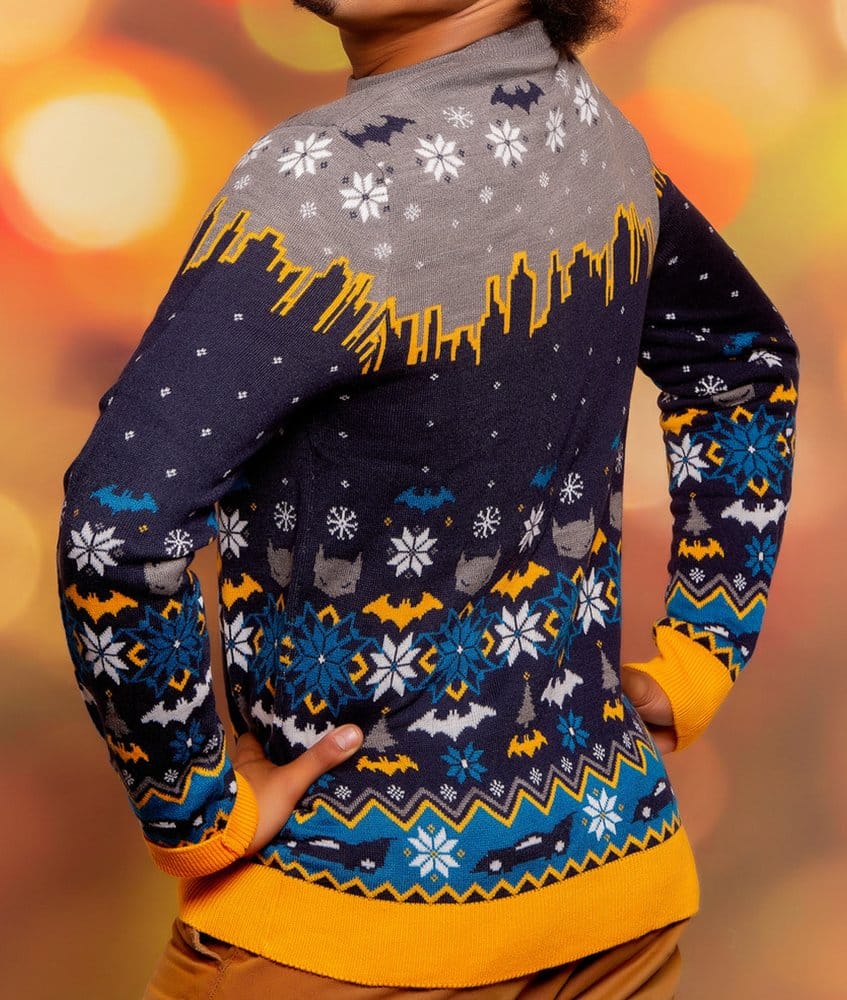 Batman Christmas Sweater Frosty Size XXL