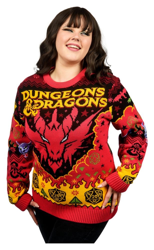 Dungeons & Dragons Christmas Sweater Size S
