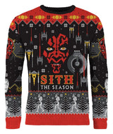 Star Wars Christmas Sweater Sith Size XL