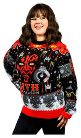 Star Wars Christmas Sweater Sith Size XL