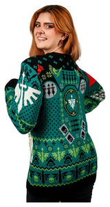 Warhammer 40,000 Christmas Sweater Dark Angels Size L