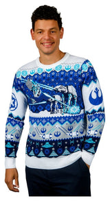 Star Wars Christmas Sweater AT-AT Assault Size M