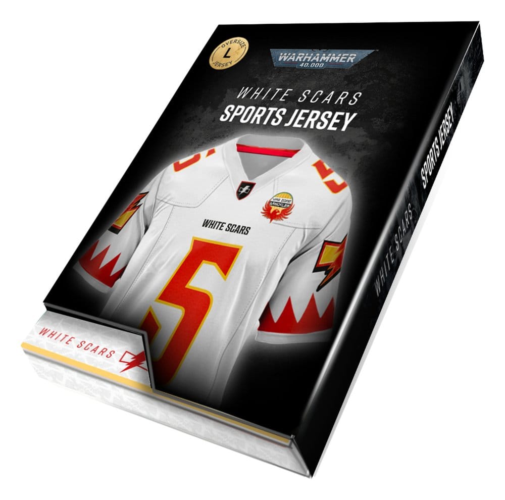 Warhammer 40,000 Sports Jersey Shirt White Scar -