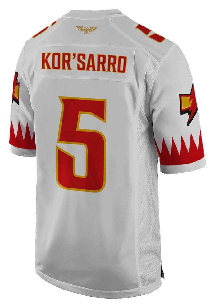 Warhammer 40,000 Sports Jersey Shirt White Scar -