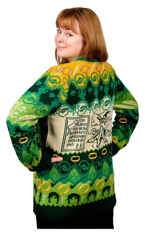 Lord of the Rings Christmas Sweater The Shire Size L