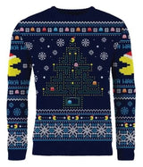 Pac-Man Christmas Sweater Size L