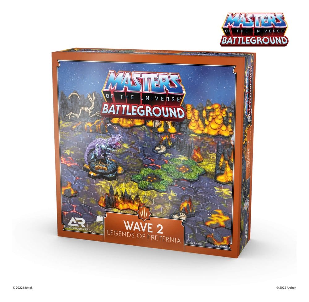 Masters of the Universe: Battleground Miniatures Game Wave 2: Legends of Preternia *Italian Version*
