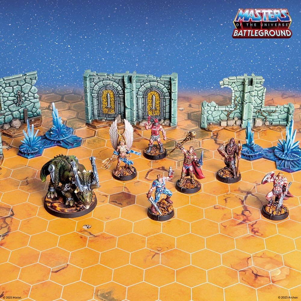 Masters of the Universe: Battleground Miniatures Game Wave 10: Preternian Heroes Faction *Spanish Version*