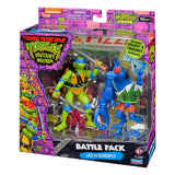 Teenage Mutant Ninja Turtles Action Figures Leonardo vs. Super Fly 11 cm
