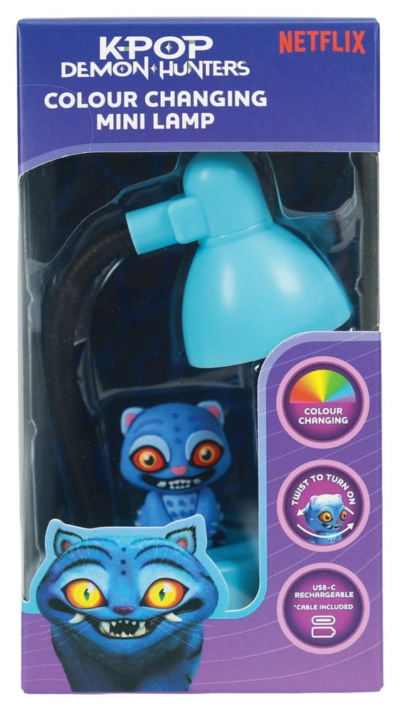 KPop Demon Hunters Mini LED-Light with Figure Derpy 11 cm