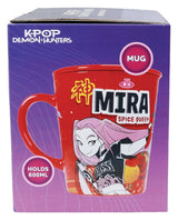 Kpop Demon Hunters Mug with lid Huntr/x Ramen