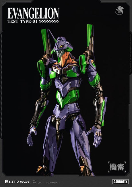 Evangelion Carbotix Action Figure Evangelion Unit-01 Test Type (Standard Ver.) 33 cm – billede 3