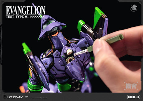 Evangelion Carbotix Action Figure Evangelion Unit-01 Test Type (Standard Ver.) 33 cm – billede 5