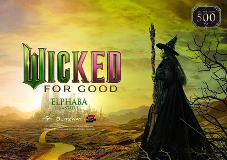 Wicked 2: For Good Superb Scale Statue 1/4 Elphaba 56 cm – billede 7