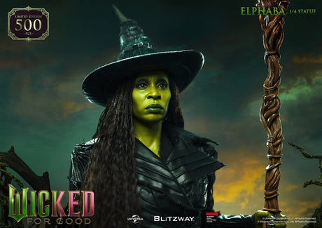 Wicked 2: For Good Superb Scale Statue 1/4 Elphaba 56 cm – billede 8