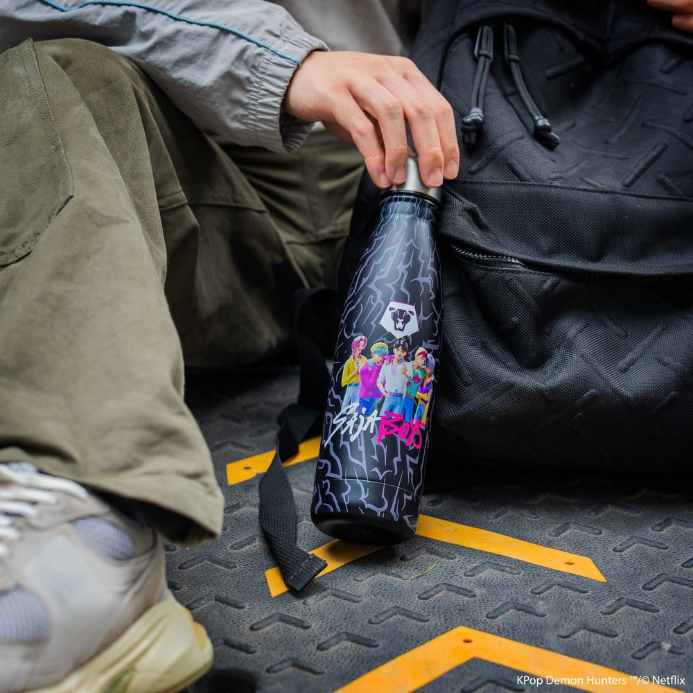 KPop Demon Hunters Water Bottle Saja Boys