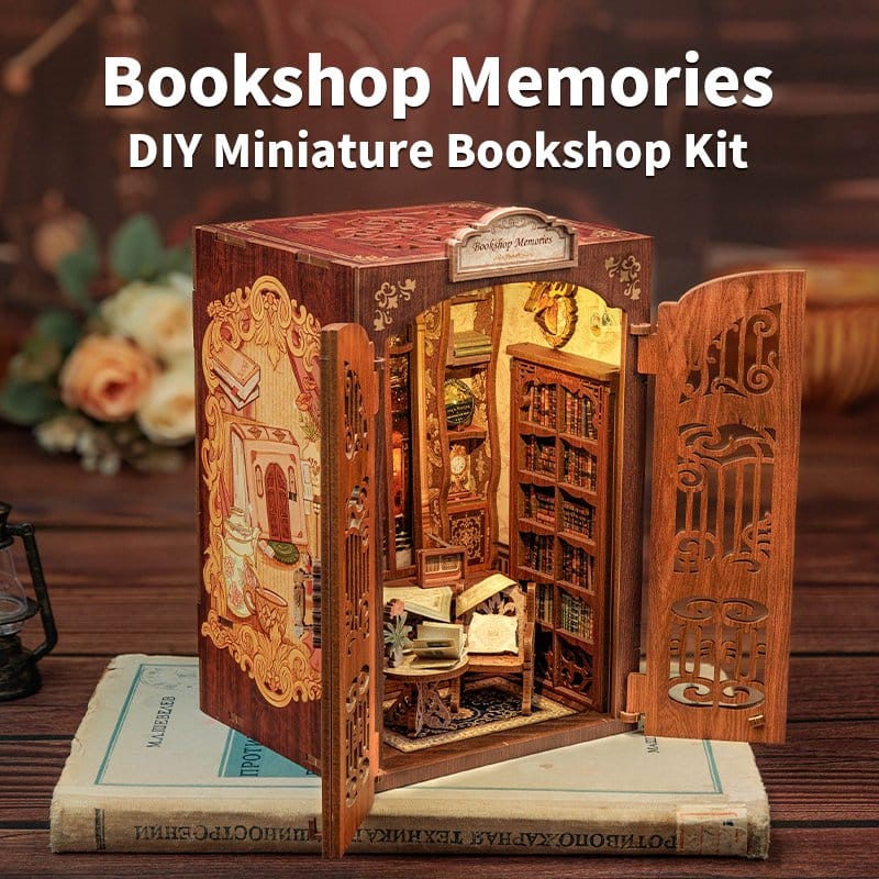 Book Nook Bookshop Memories 17 x 10 cm
