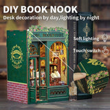 Book Nook Owl Bookstore 17 x 12 cm