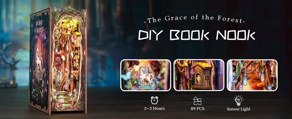 Book Nook The Grace of Forest 22 x 8 cm