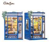 Book Nook Literature Bookstore 17 x 12 cm