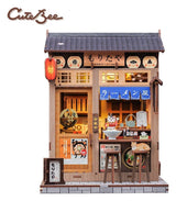 Miniature House Model Kit Morita-Ya 21 x 16 cm