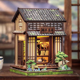 Miniature House Model Kit Kirishima Cha-an 19 x 14 cm