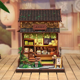 Miniature House Model Kit Kanmi-dokoro Kurihara 19 x 15 cm