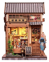 Miniature House Model Kit Sakura O Kimono Shop 19 x 14 cm