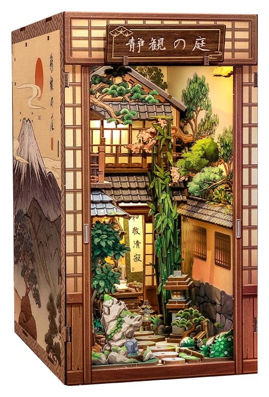 Book Nook Serene Courtyard 22 x 12 cm