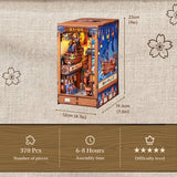 Book Nook Tsutenkaku Ichiban Street 23 x 12 cm