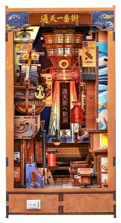 Book Nook Tsutenkaku Ichiban Street 23 x 12 cm
