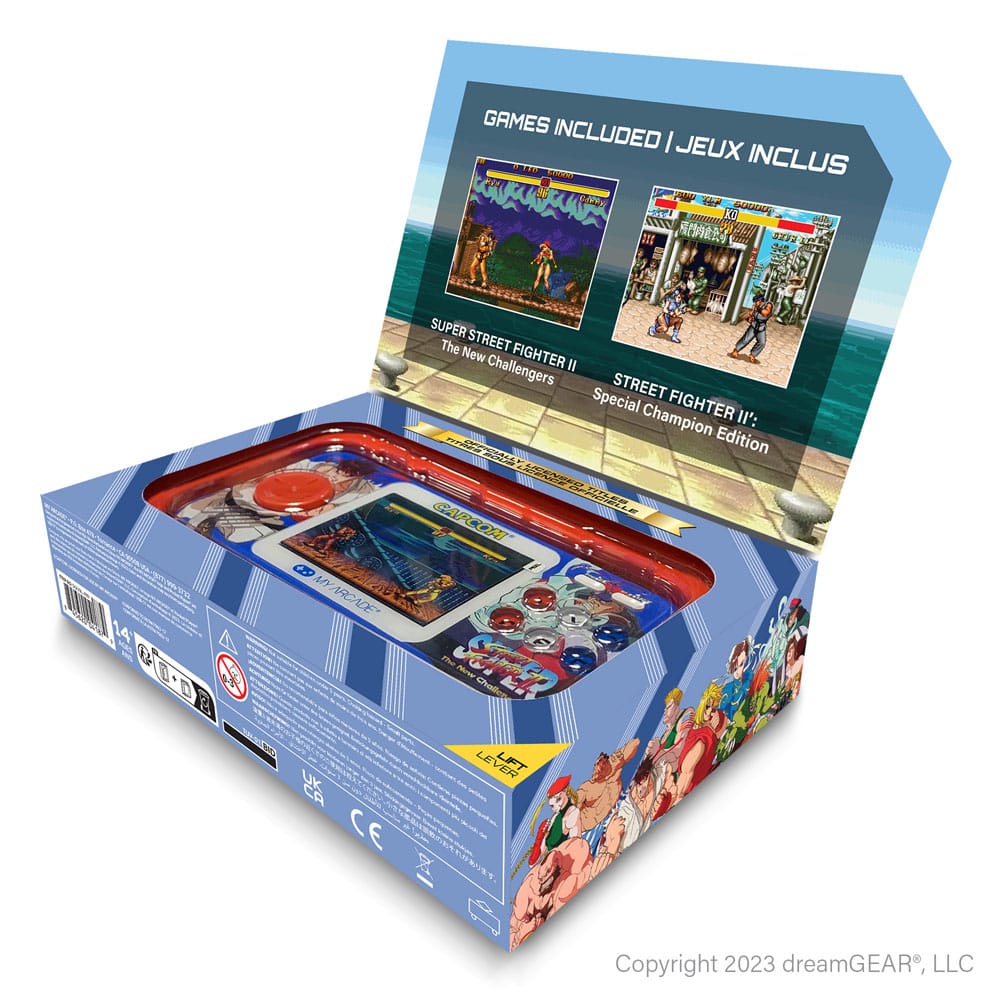 Super Street Fighter II Portable Gaming System Pocket Player Pro