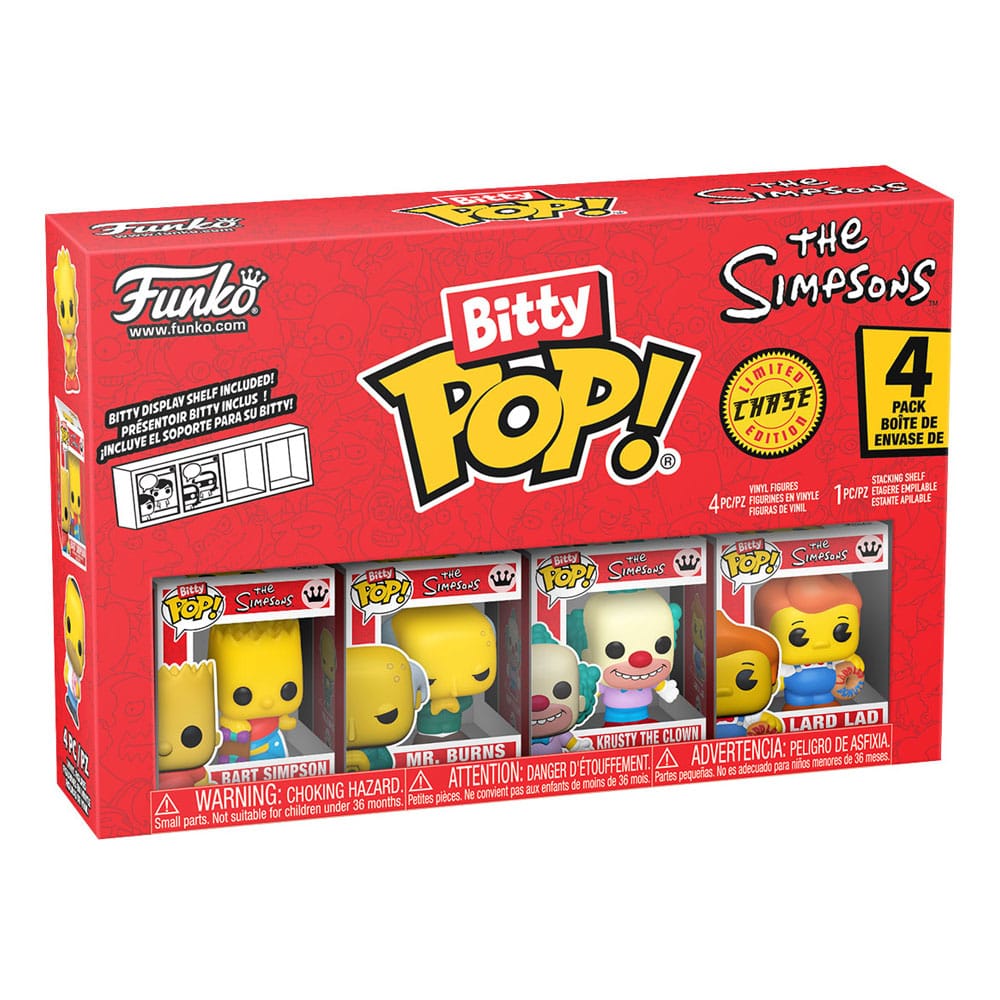 The Simpsons Bitty POP! Vinyl Figure 4-Pack Series 1 2 cm