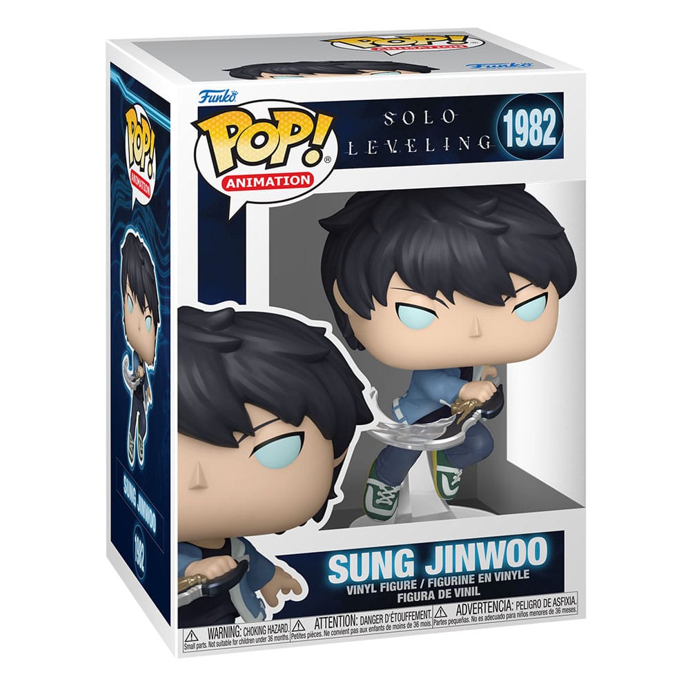 Solo Leveling POP! Animation Vinyl Figure Sung Jinwoo with Chase 9 cm Assortment (6)