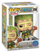 One Piece POP! Animation Viny Figure Elbaph Arc Roronoa Zoro (Shelf Sitter) 9 cm