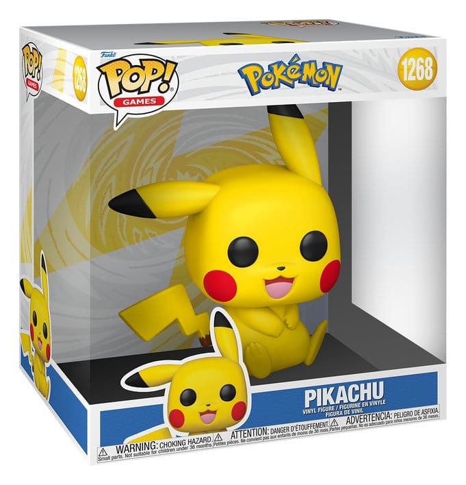 Pokémon Mystery Mini Figures Pikachu (Sitting) 5 cm Display (12)