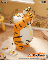 Alexander The Fat Tiger Mini Figures Roaring Love Series 2: Epic Filial Fabil7 cm Display (8)