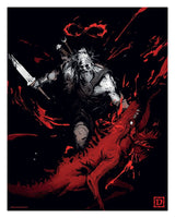 Diablo Art Print Set of Five Limited Edition 36 x 28 cm