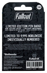 Fallout Pin Badge Vault Door 111 Limited Edition Hinged