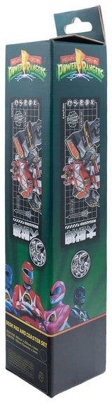 Power Rangers Desk Pad & Coaster Set