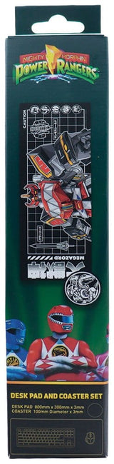 Power Rangers Desk Pad & Coaster Set