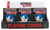 Sonic the Hedgehog Playing Cards Display (12 Packs)